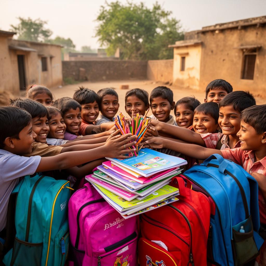 School Kits for 500 Children